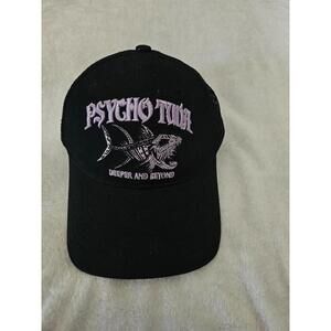 New Men's Psycho Tuna Embroidery Truckers Snapback Hat Cap Black Purple One Size